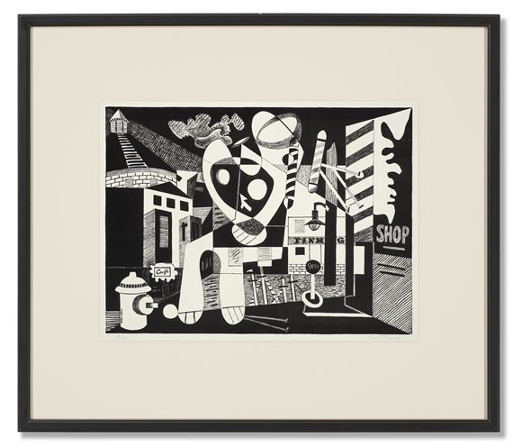 Stuart Davis | Barber Shop Chord (1931) | MutualArt