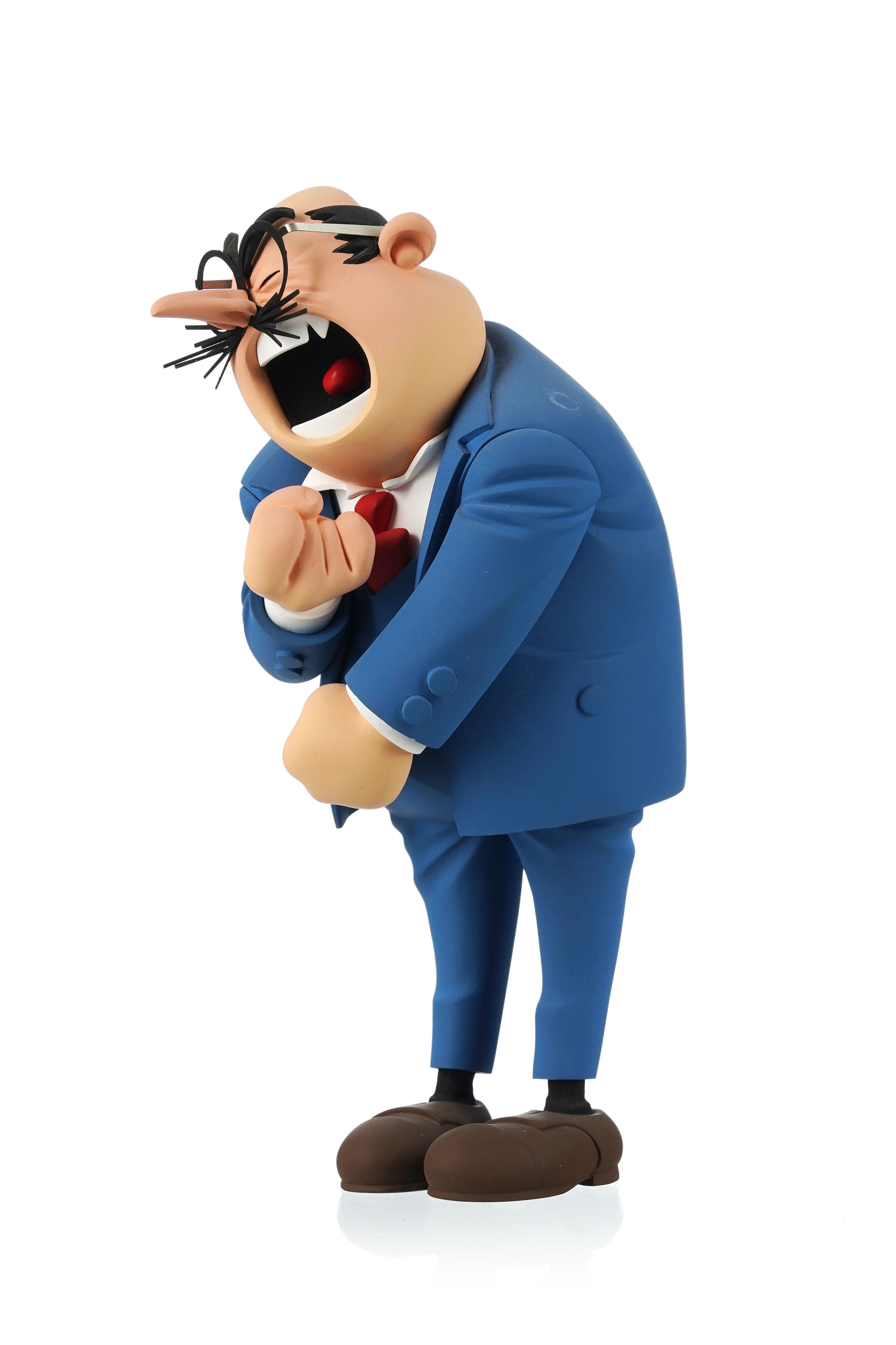 Artwork by André Franquin, Pascal Rodier, "Fariboles Gaston", Made of figurine en résine polychrome