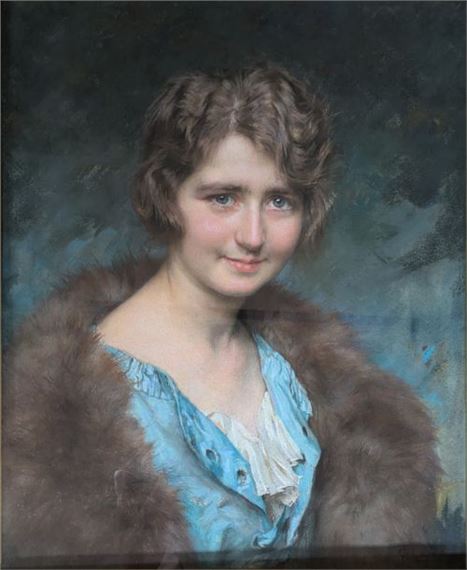 PORTRAIT OF YVONNE WATTEL - Marie Thèrese Geraldy