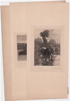 Fran�ois-Alexandre Poncy (France) Etchings 3 - François-Alexandre Poncy