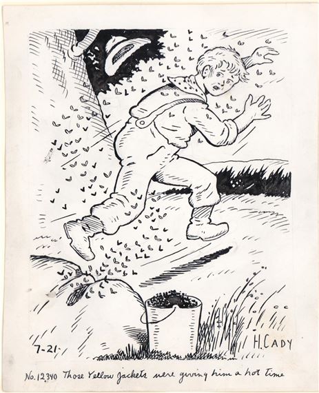 Harrison Cady | Harrison Cady for Nature Stories Original Pen/Ink ...