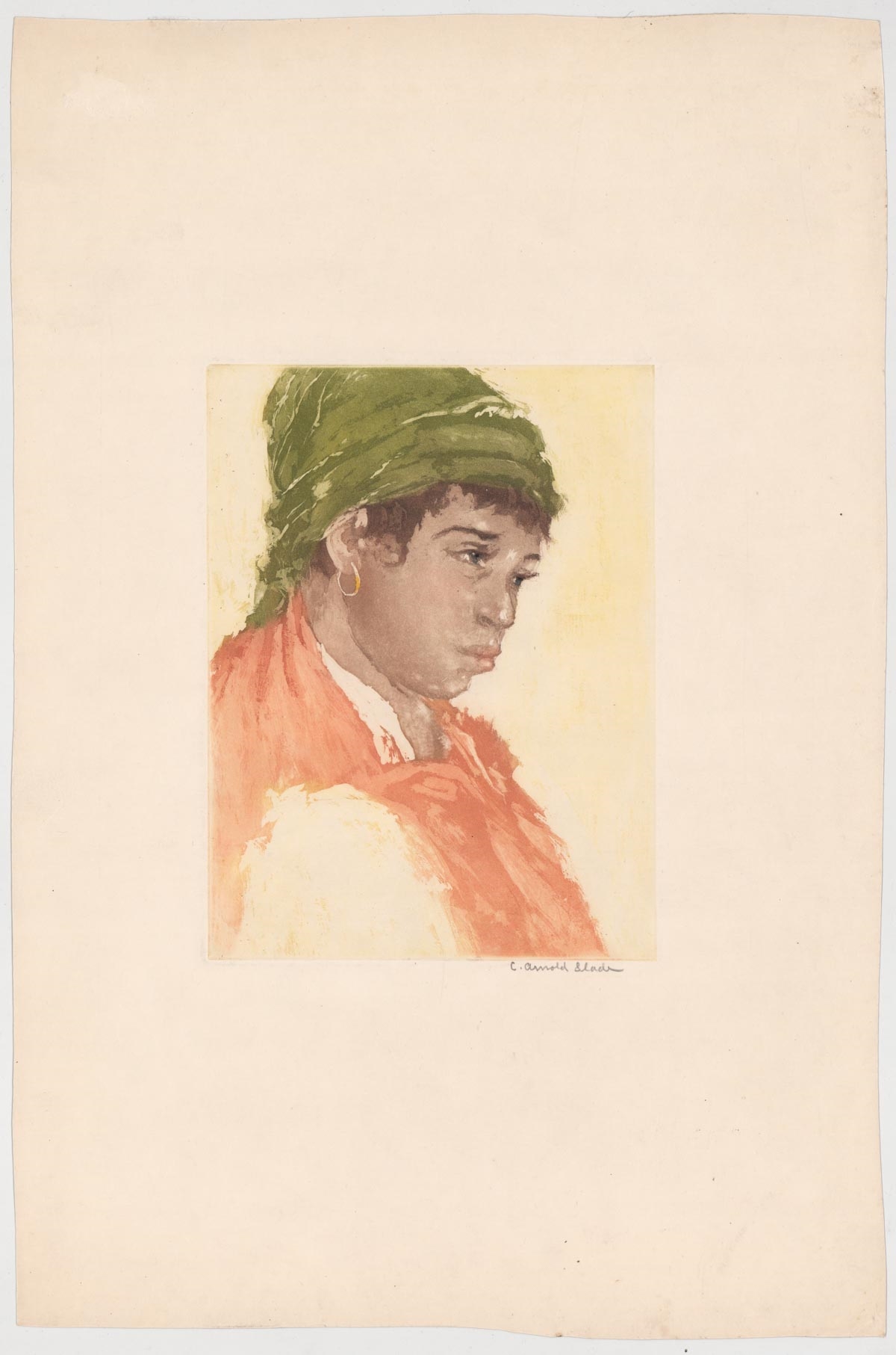Caleb Arnold Slade | Caleb Arnold Slade (1882-1961) Aquatint & Etching ...