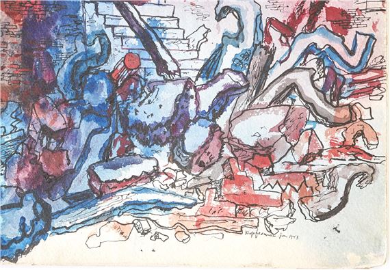 Lawrence Kupferman | A Monument to Nazi Culture, 1943 (1943) | MutualArt