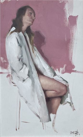 Girl is sitting - Michael Rapoport