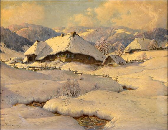 Winter im Land by Karl Hauptmann