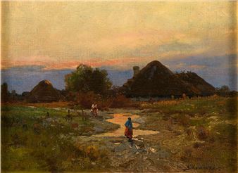 Polnische Landschaft - Stanisław Kosiński