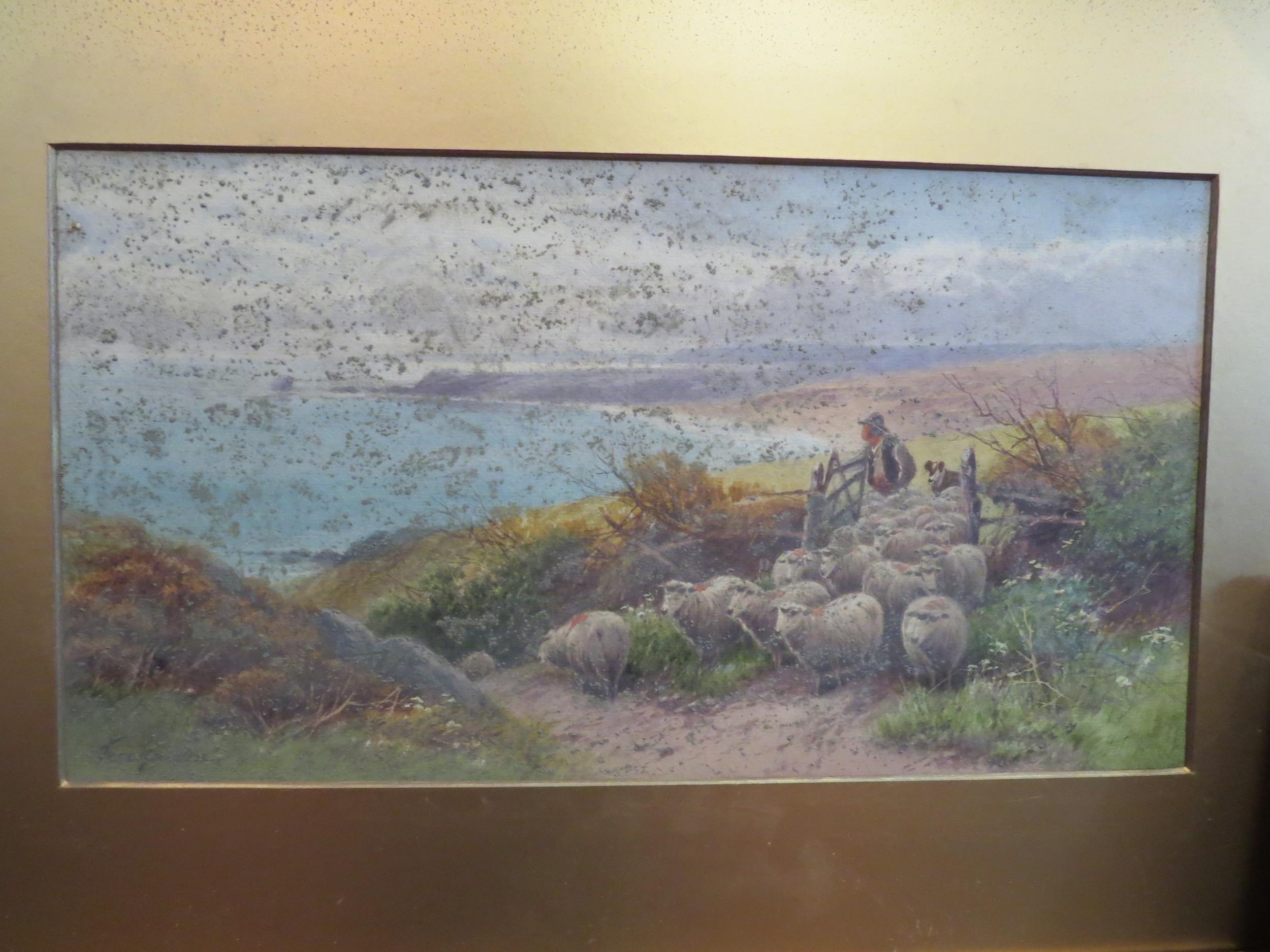 Thomas Rowden | : A pair of watercolours depicting highland scenes of ...