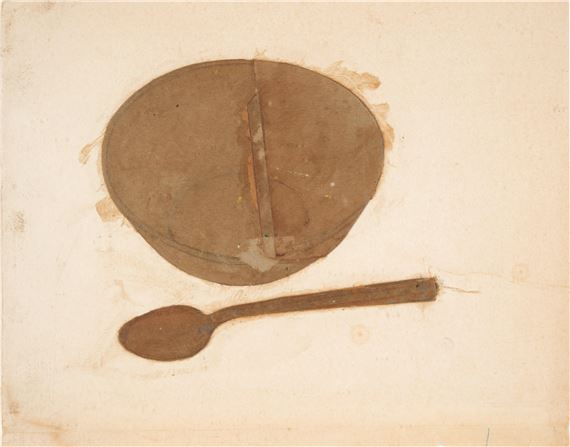 Bowl and Spoon by Lance Letscher