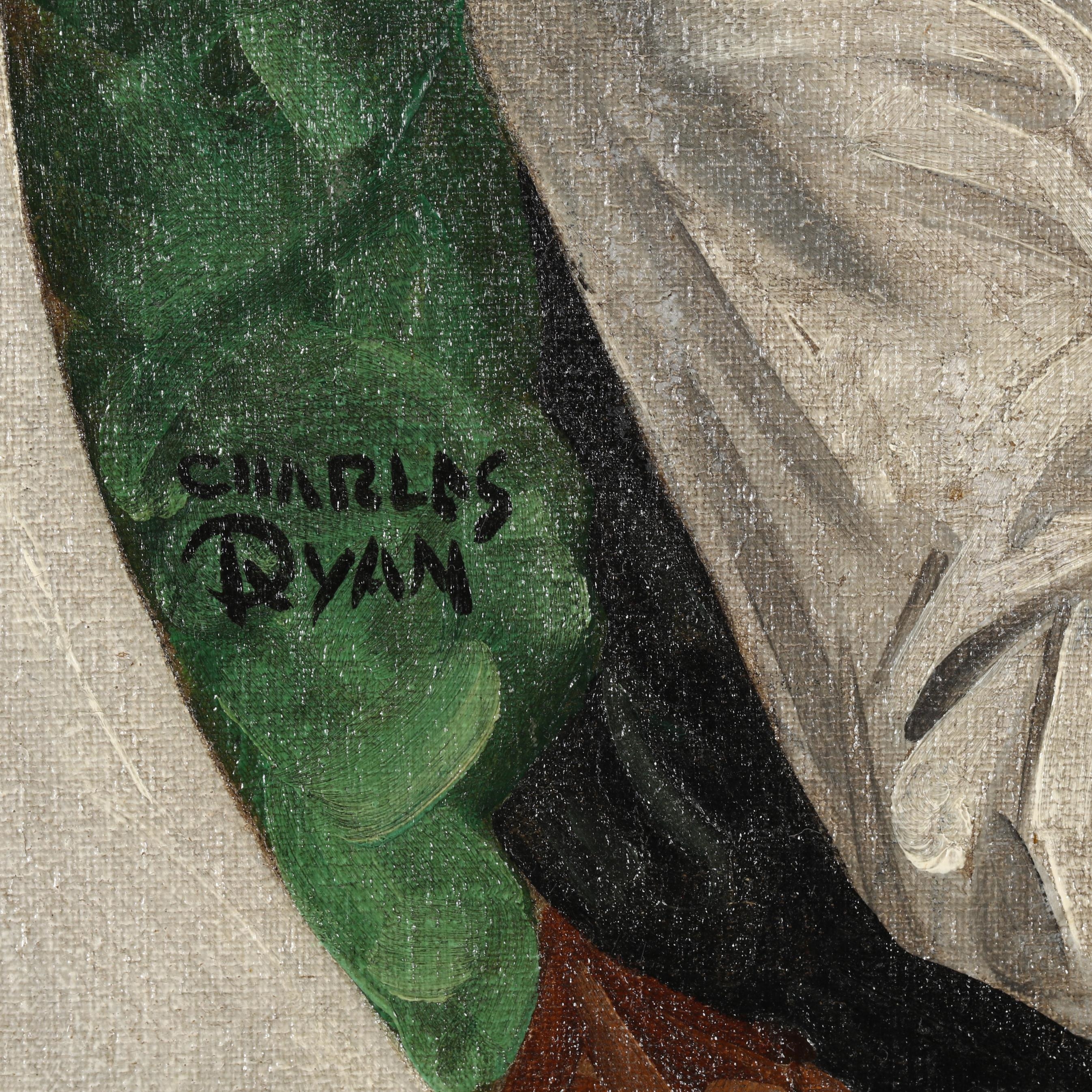 Artwork by Charles James Ryan, The Doctor's Visit, Made of Oil on canvas