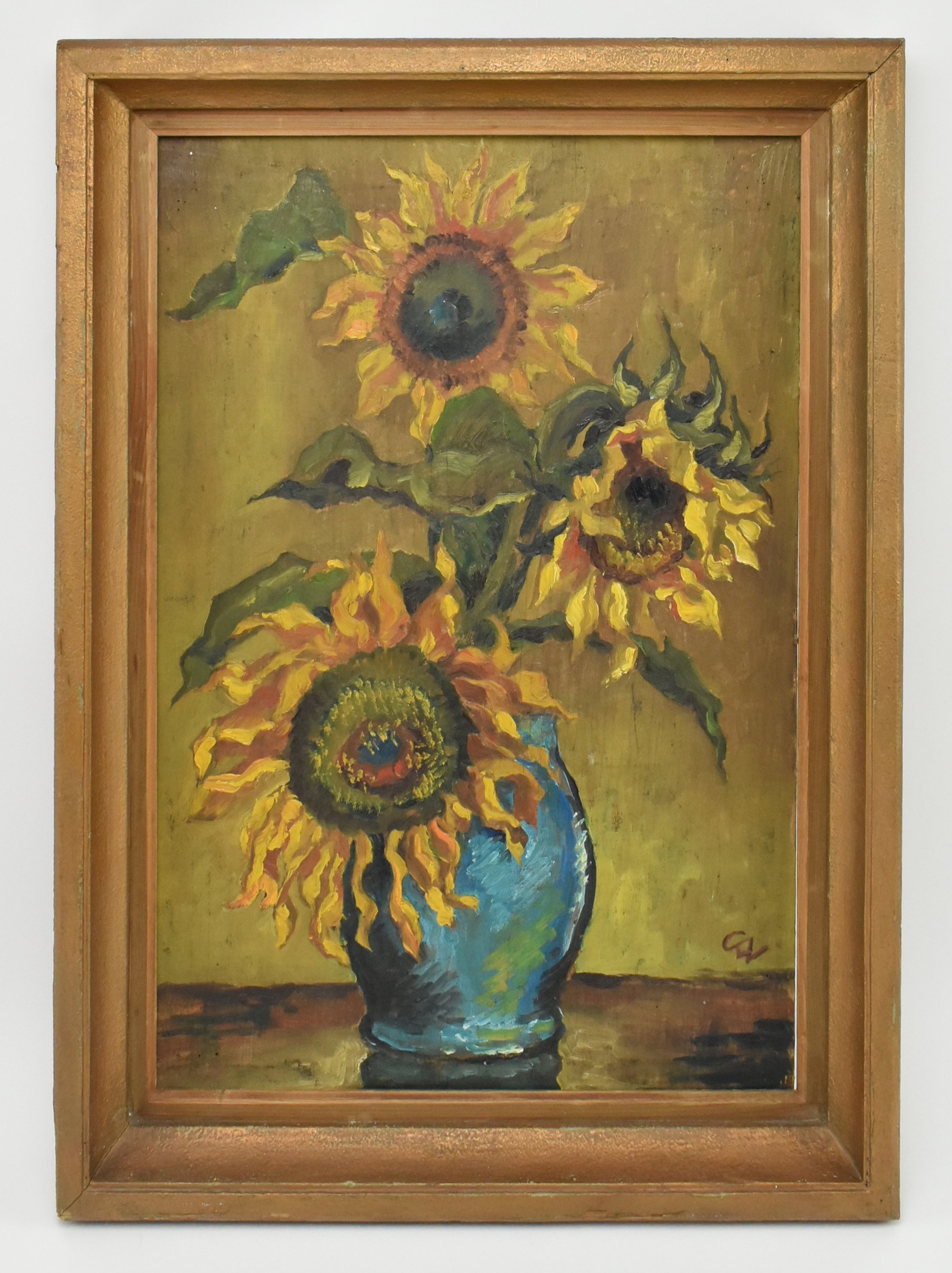 Artwork by Carl Alexander von Volborth, CARL ALEXANDER-VON VOLBORTH - STILL LIFE PAINTING, Made of oil on board