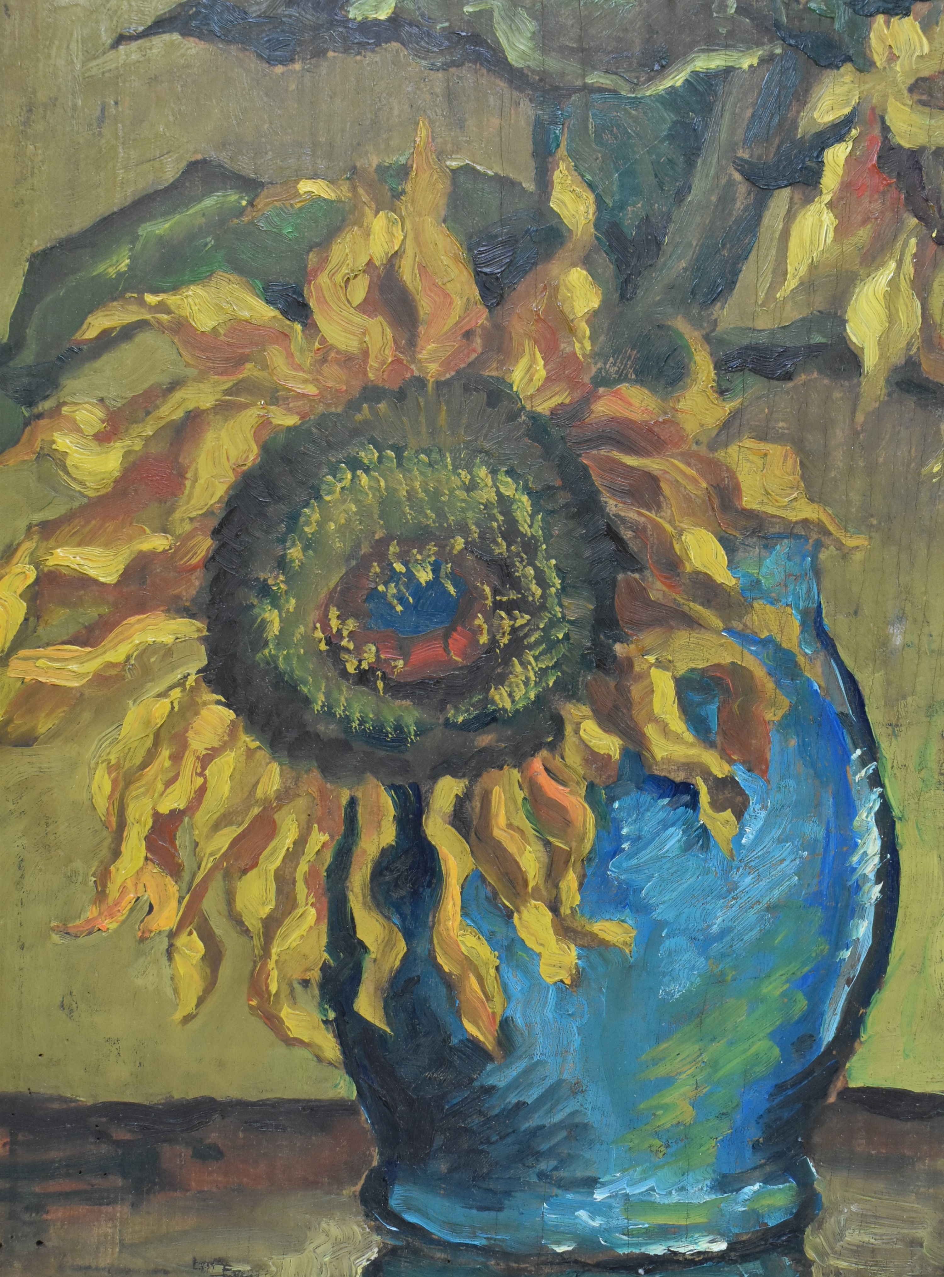 Artwork by Carl Alexander von Volborth, CARL ALEXANDER-VON VOLBORTH - STILL LIFE PAINTING, Made of oil on board