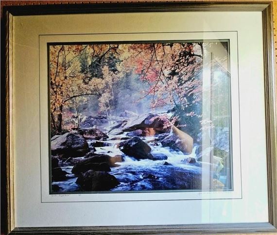 "October Ragged Falls" in Algonquin park - Lyle McIntyre