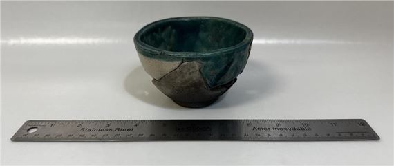 TIM ISAAC | VIBRANT TIM ISAAC & BACH RAKU POTTERY BOWL | MutualArt