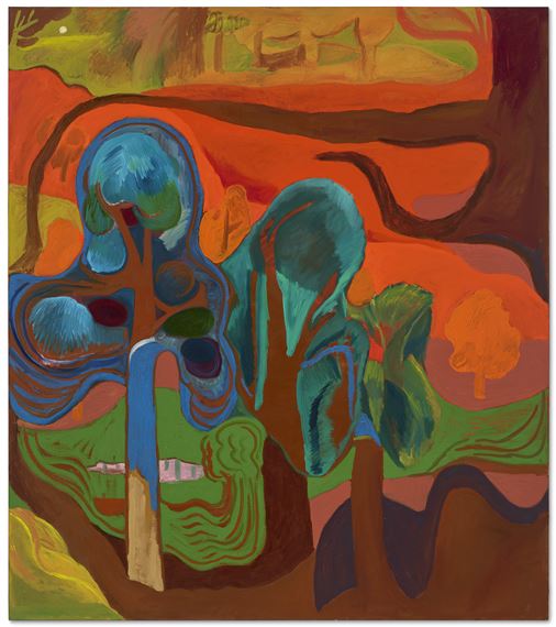 Let's Stay In the Dark on This One by Shara Hughes, Painted in 2017