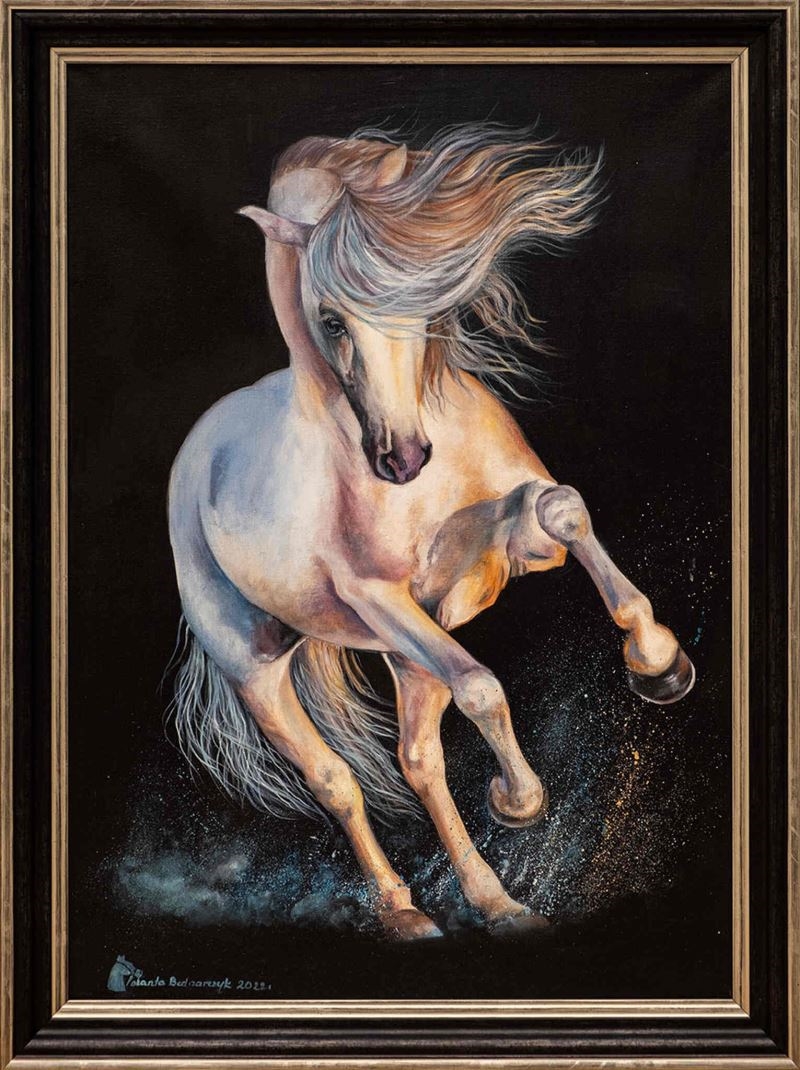 Artwork by Ignas Bednarczyk, Untitled, Made of Oil, Canvas