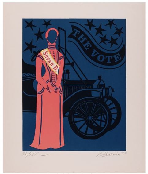 Susan B by Robert Indiana, 1977