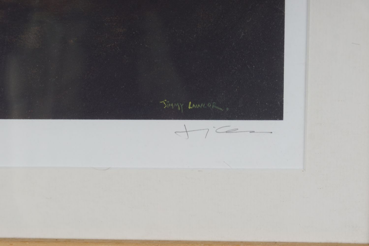 Artwork by Jimmy Lawlor, Hog in the bog, Made of limited edition print