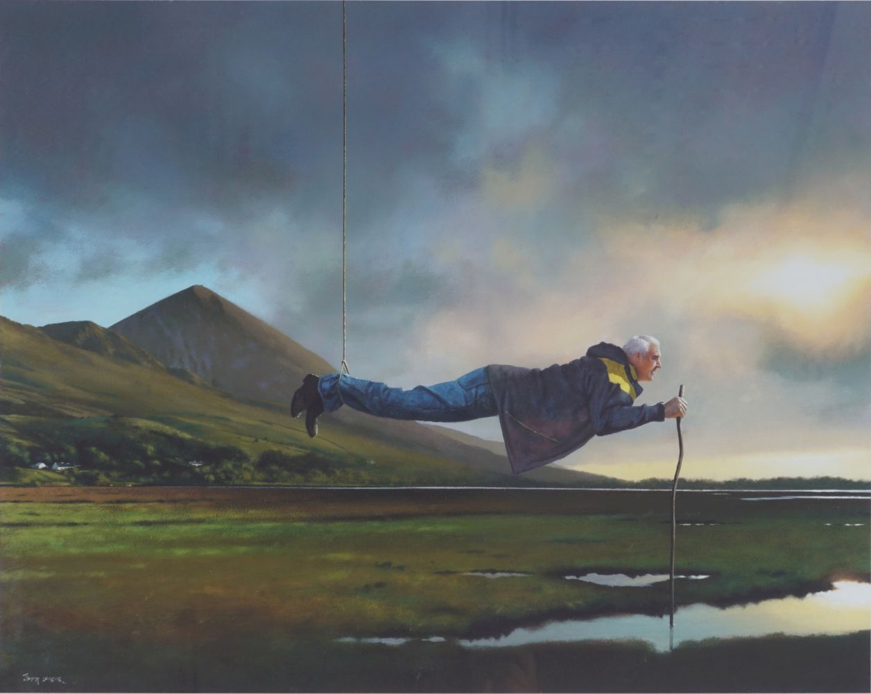 Artwork by Jimmy Lawlor, Faith and hope, Made of limited edition print