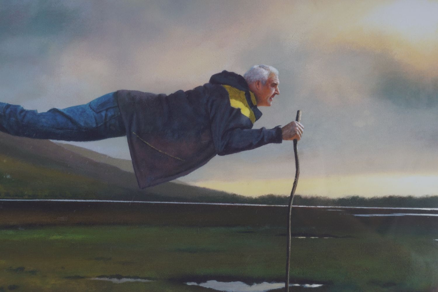 Artwork by Jimmy Lawlor, Faith and hope, Made of limited edition print