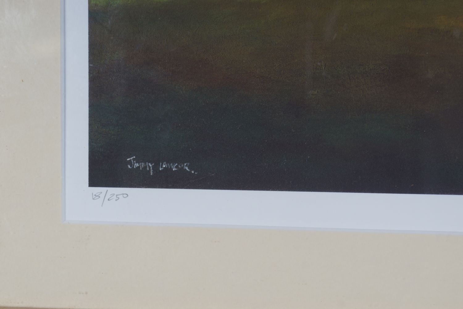 Artwork by Jimmy Lawlor, Faith and hope, Made of limited edition print