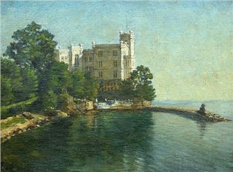 Castello di Miramare near Triest (Italy) - Ernst Bernhard Marx