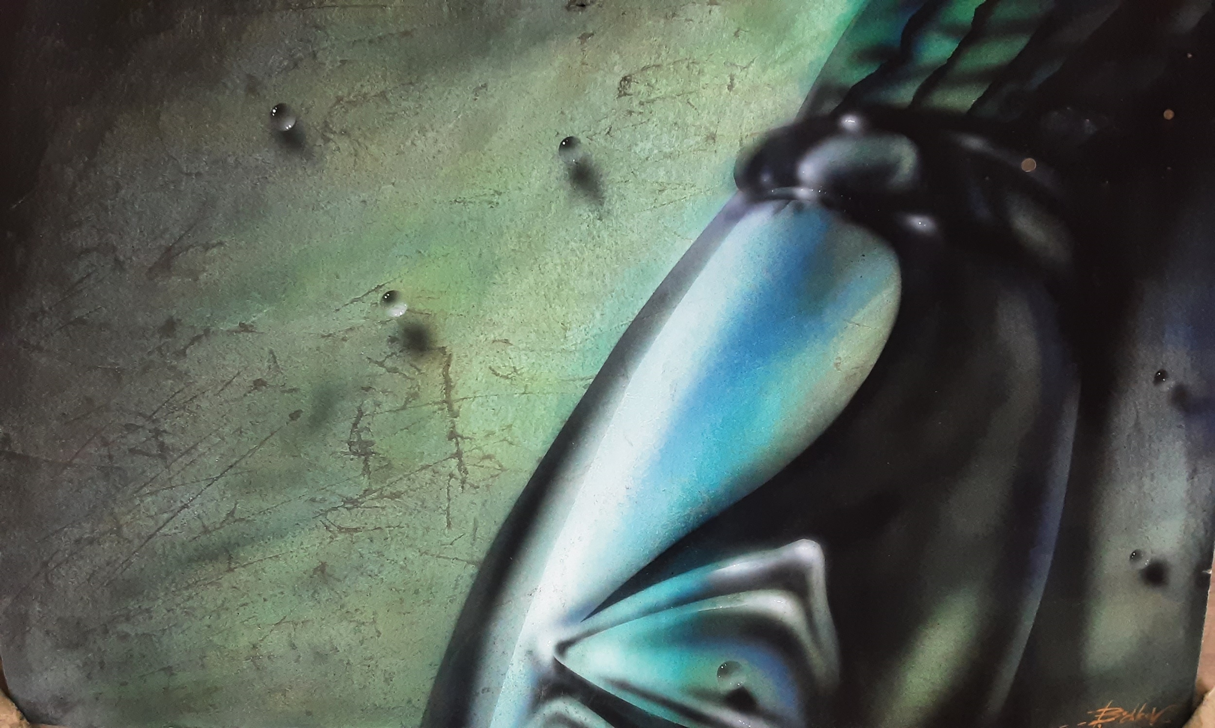 Artwork by Valery Bochkov, EIGHT MIXED MEDIA PAINTINGS, Made of mixed media painting