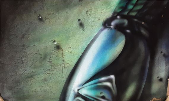 EIGHT MIXED MEDIA PAINTINGS - Valery Bochkov