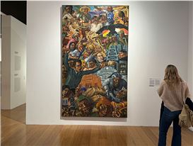 Twelve works of art by Indigenous Bolivian artist Alejandro Mario Yllanes acquired from Ben Elwes Fine Art
