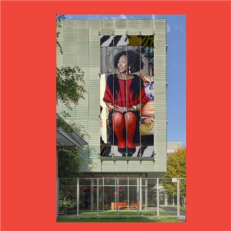 Mickalene Thomas: Sandra, She's a Beauty, 2009 - Isabella Stewart Gardner Museum
