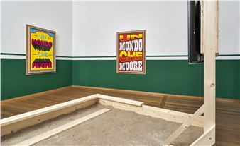 Olaf Nicolai: Un Mondo Che Muore - Knust Kunz, Munich (Ludwigstrasse)