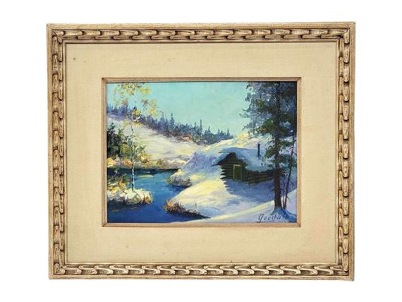 Harvey Goodale | Winter Landscape | MutualArt