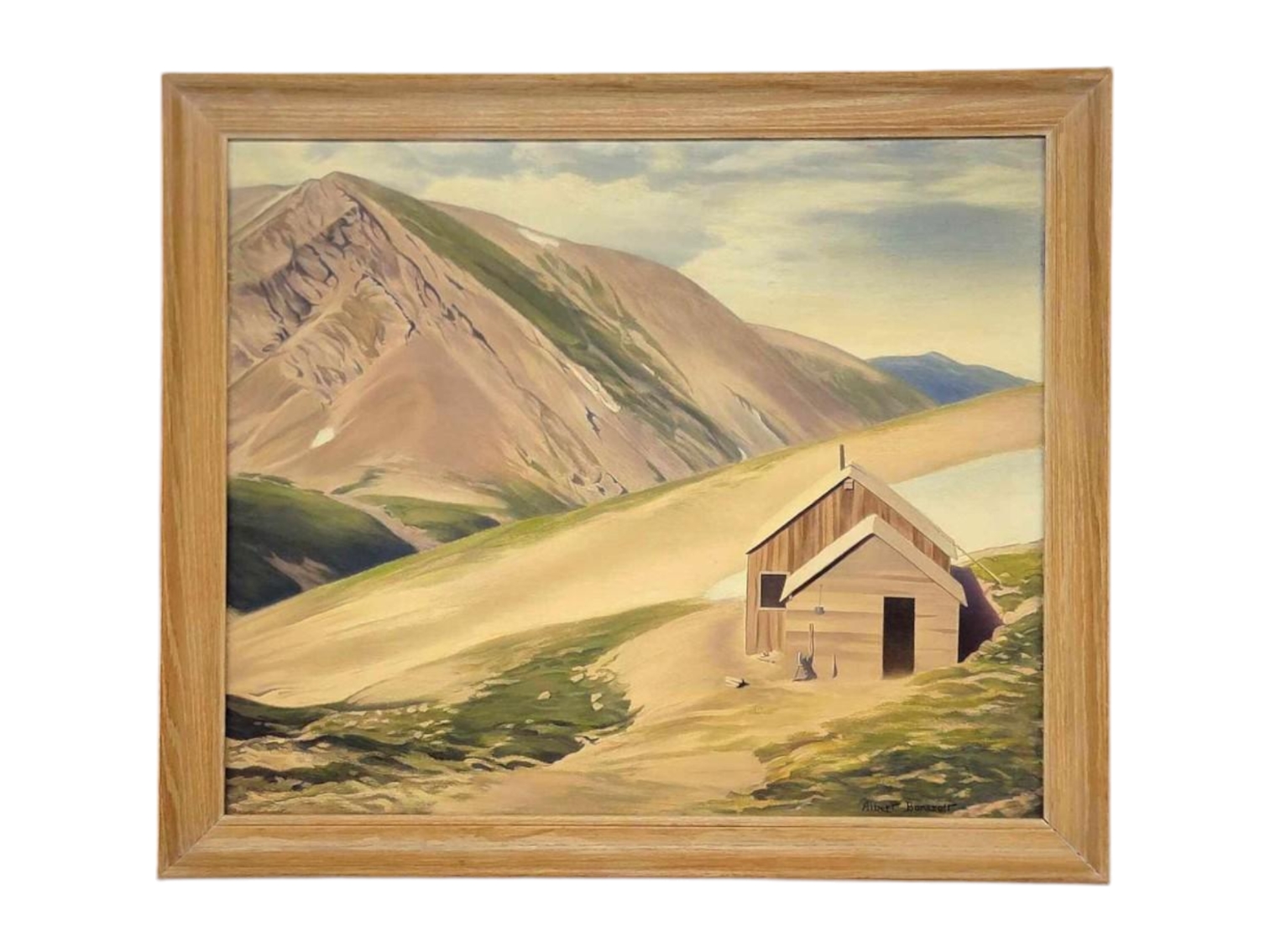 Artwork by Albert Stokes bancroft, Colorado Landscape, Made of painting on stretched canvas