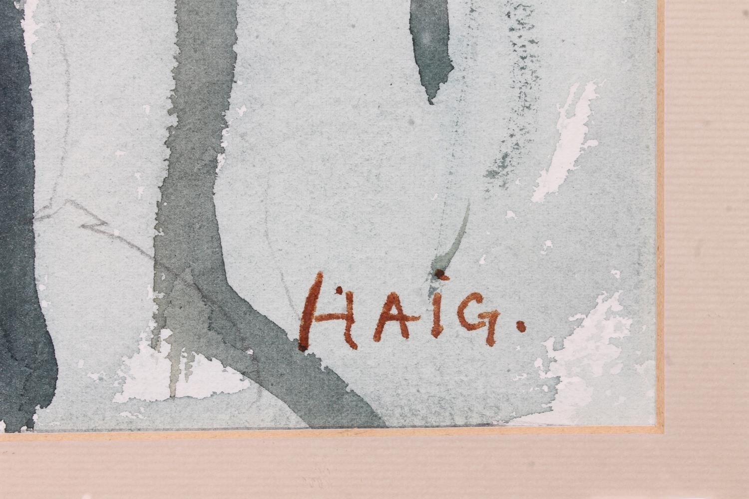 Artwork by Earl George Alexander Eugene Douglas Haig, Dronne near La Barie, Made of Watercolour