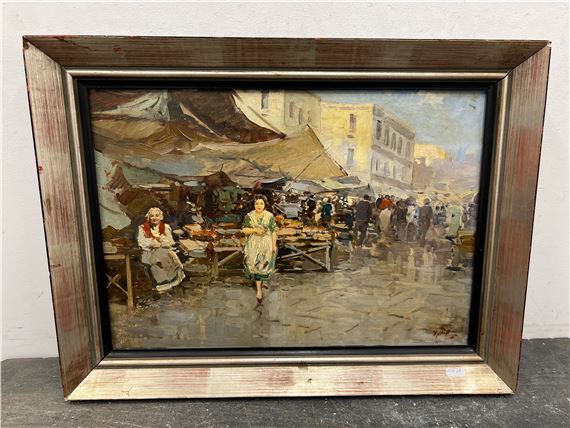 'Le marché' by Julien Stappers