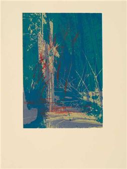 Folge von 10 farbigen Original-Graphiken - Maurizio Dias