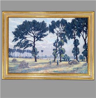 Heuernte am Niederrhein - Alfred Rasenberger