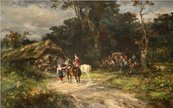 Ankunft - Gustav Eggena