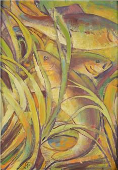 Fische im Tang - Werner Fechner