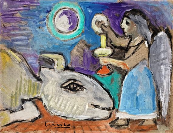 Extraña escena de noche by Hector Da Cunha