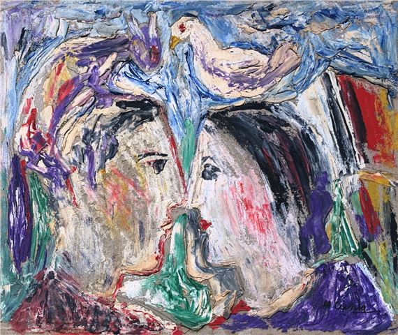 Pareja y paloma by Hector Da Cunha