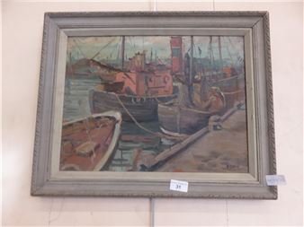 Lerwick Harbour - R Craig