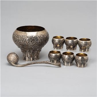 Punch set, for 6 persons - Pekka Turunen