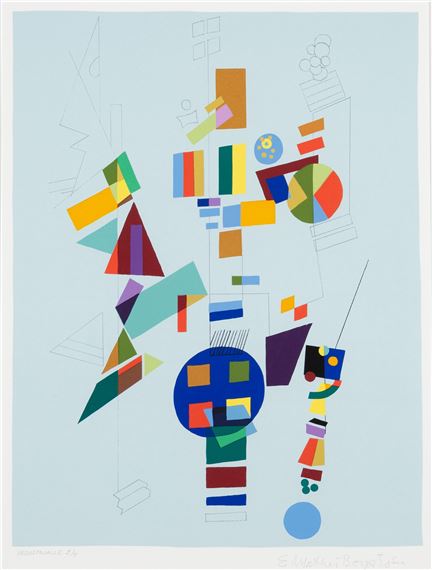 Composition by Ernst Mether-Borgström, 1977