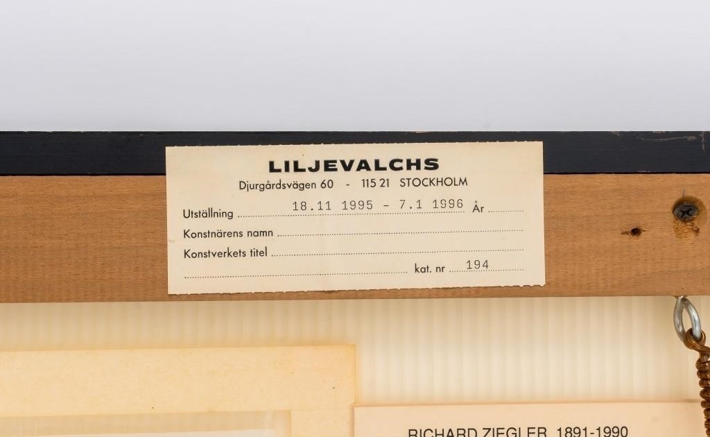 Artwork by Richard Ziegler, Richard Ziegler "Im Cafe" Mixed Media, 1927, Made of Mixed Media on Rice Paper, 1927, oil pastel and ink