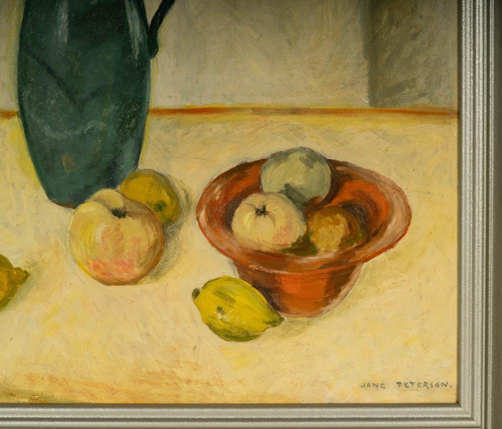 Jane Peterson | American School: Still Life with Flowers and Fruit ...