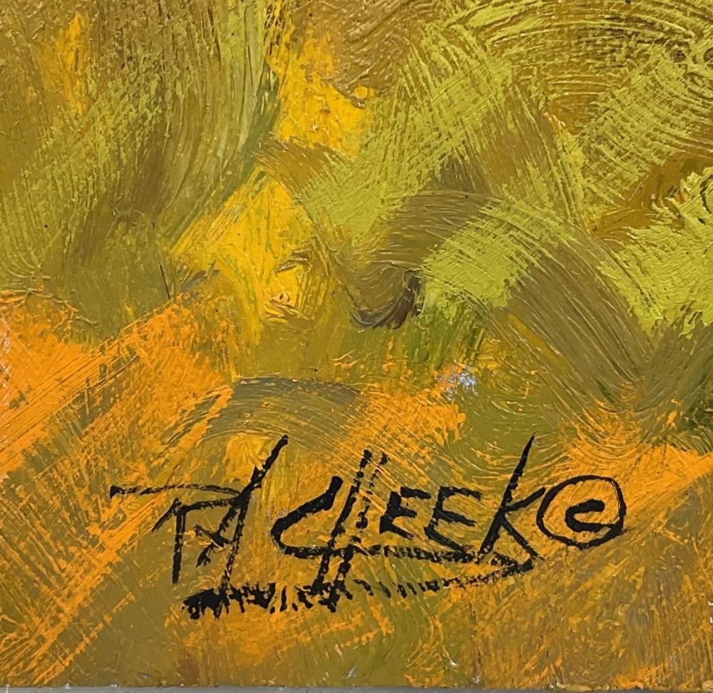 Artwork by Ron Allen Cheek, Ron Allen Cheek  Oil On Board, Made of Oil On Board