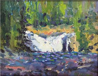 Ron Allen Cheek  Oil On Canvas - Ron Allen Cheek