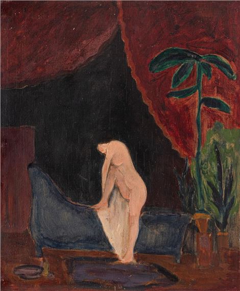 "Nach dem Bad", 1910.