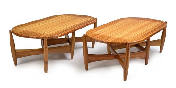 Two coffee tables, "Sheriff" model.