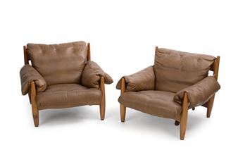 Two armchairs, &quot;Sheriff&quot; model. - Sergio Rodriguez